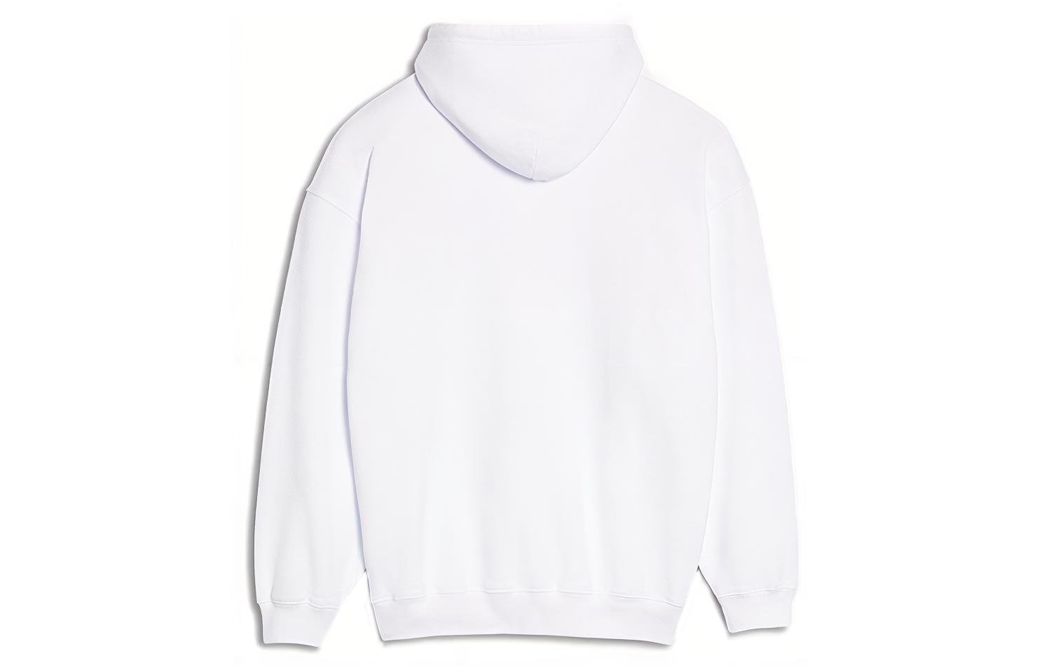 Lookbook (W) Balenciaga Logo 寬鬆白色連帽衫 570798TEV509044