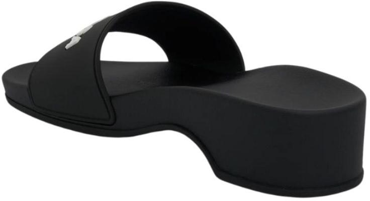 (Women) Balenciaga Logo Pool Clog Slide Black White 707094W1S9M1090 Shop (Women) Balenciaga Logo Pool Clog Slide Black White 707094W1S9M1090