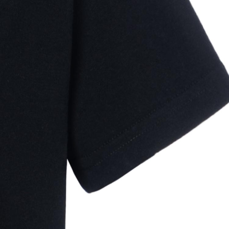 Details for (W) Camiseta Negra Balenciaga Logo Estampado Corte Holgado 578133TEV481361