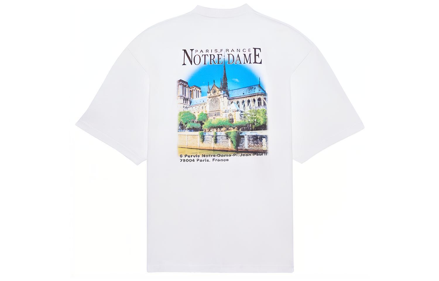 (Women) Balenciaga Loose Fit Logo Print T-Shirt White 641532TJVH69000 圖 3