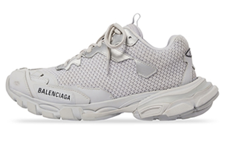 (Women) Balenciaga Low-Top Lace-Up 'Grey Lifestyle' 700873W3RF11110