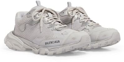 巴黎世家時尚圓頭綁帶低幫休閒鞋女款灰色 Order 巴黎世家時尚圓頭綁帶低幫休閒鞋女款灰色