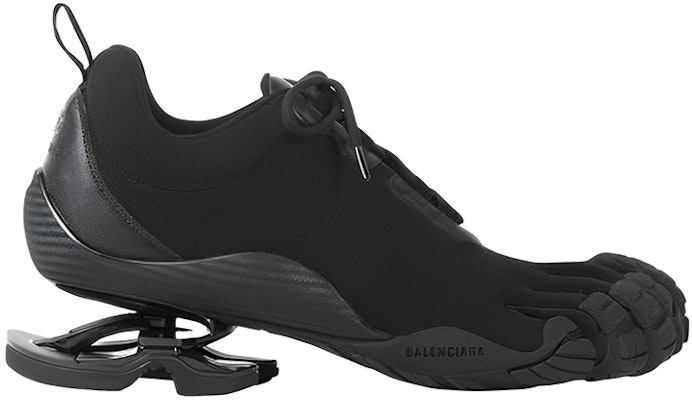 (W) Balenciaga Sepatu Low Top 'Kulit dan Kain Hitam' 636893W3BH11000 Order (W) Balenciaga Sepatu Low Top 'Kulit dan Kain Hitam' 636893W3BH11000