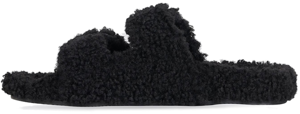 (Women) Balenciaga Mallorca 'Faux Fur Slides Black' 670944W2EJ11000 Buy (Women) Balenciaga Mallorca 'Faux Fur Slides Black' 670944W2EJ11000