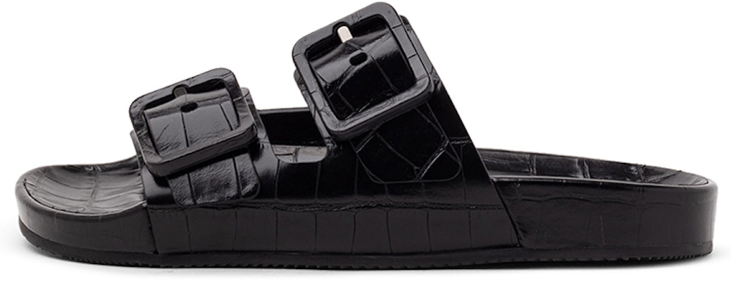 (Women) Balenciaga Mallorca Croc Sandals Black 660295WBB611010 Buy (Women) Balenciaga Mallorca Croc Sandals Black 660295WBB611010