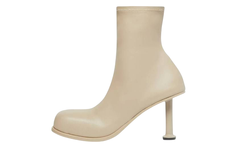 (Women) Balenciaga Mallorca High-Heeled Ankle Boot 'Light Beige' 693998W3AA09006