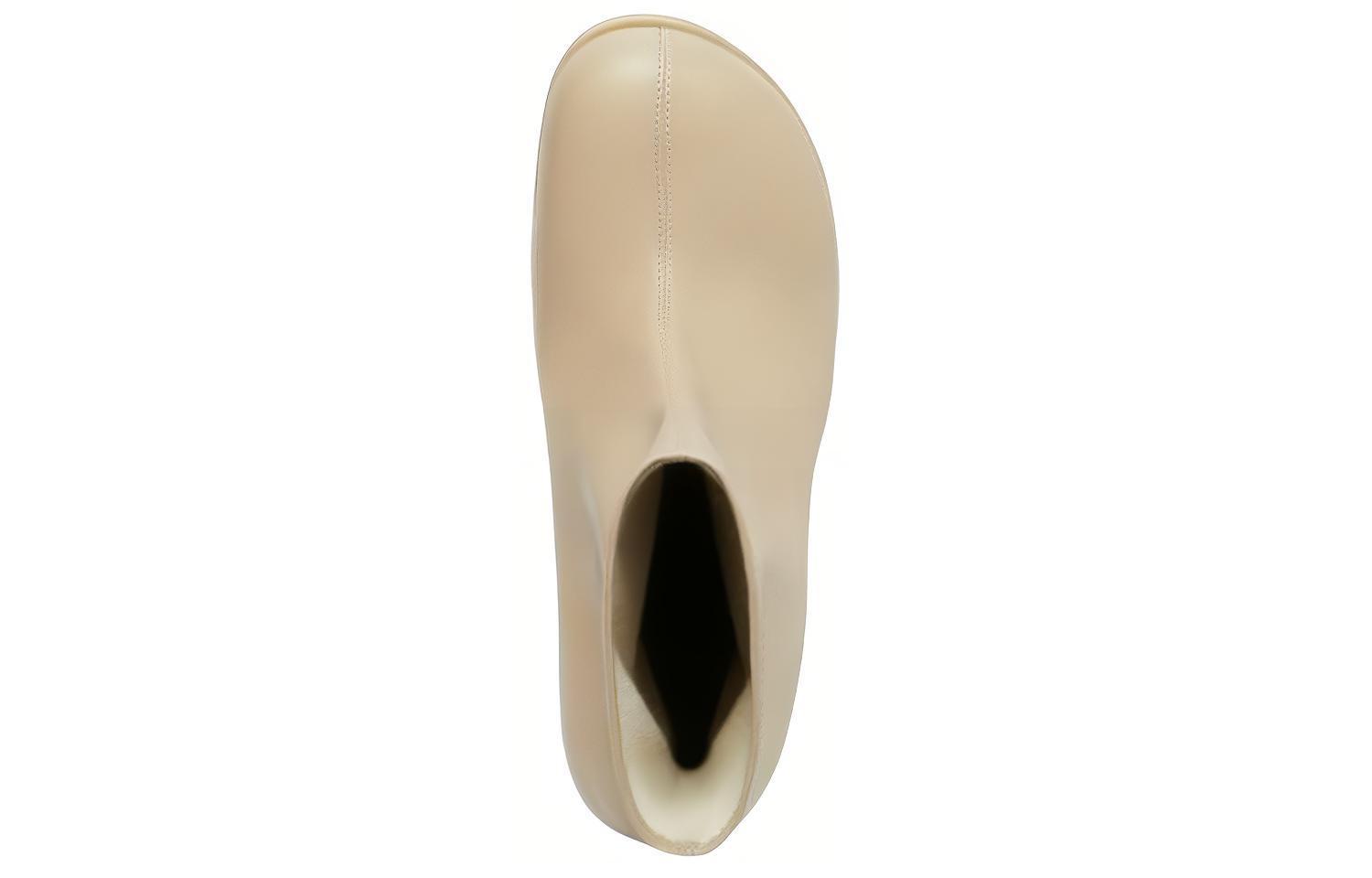 Shop (Women) Balenciaga Mallorca High-Heeled Ankle Boot 'Light Beige' 693998W3AA09006