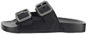 (W) Balenciaga Mallorca Sandal 'Hitam' 656821WA2M61010