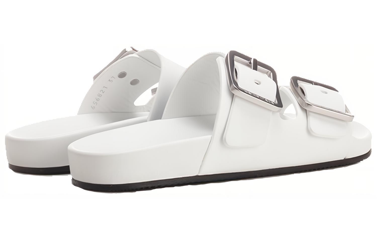 Shop (Women) Balenciaga Mallorca Sandal 'White' 656821-WA2M6-9090