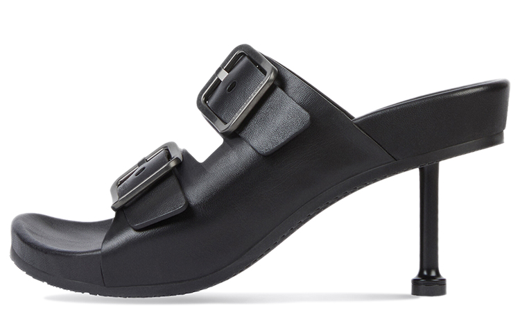 Buy (W) Sandal Balenciaga Mallorca 'Hitam' 656621WA2M61010