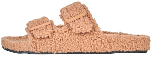 (Women) Balenciaga Mallorca Sandals 'Light Brown Faux Fur' 670944W2EJ19741 (Women) Balenciaga Mallorca Sandals 'Light Brown Faux Fur' 670944W2EJ19741
