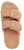 (W) Balenciaga Mallorca Sandals 'Coklat Muda Bulu Tiruan' 670944W2EJ19741