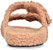 (W) Balenciaga Mallorca Sandals 'Coklat Muda Bulu Tiruan' 670944W2EJ19741