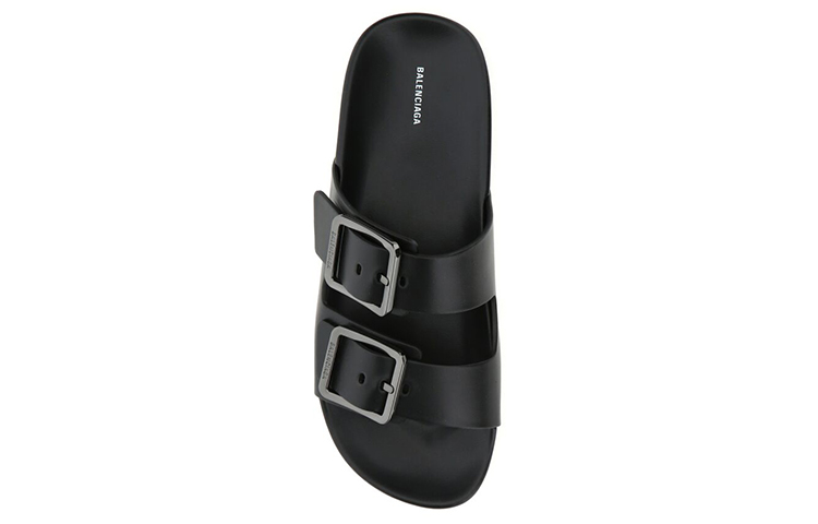 Order (Women) Balenciaga Mallorca Slide 'Black' 656821WA2M61010YC