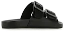 Shop (Women) Balenciaga Mallorca Slide 'Black' 656821WA2M61010YC