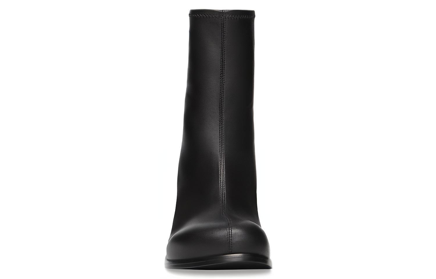 Lookbook (Women) Balenciaga Mallorca Slip-On Boots 'Black Fashion' 693998W3AA01000