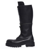 (Women) Balenciaga Master High-Top 'Black Leather' 664713WA9O11081 (Women) Balenciaga Master High-Top 'Black Leather' 664713WA9O11081