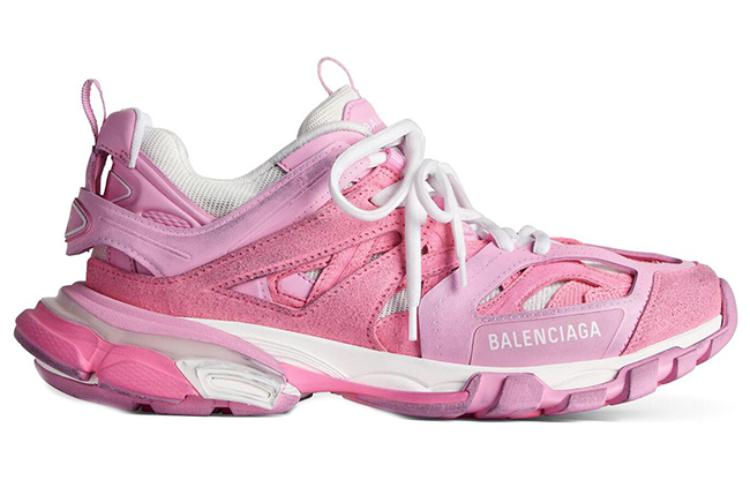 (W) Balenciaga Track Sneakers 'Pink Mesh and Suede Like Fabric' 圖 3