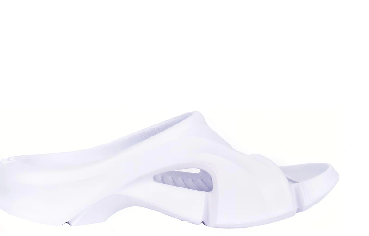 (Women) Balenciaga Mold Slide Sandal 'White'