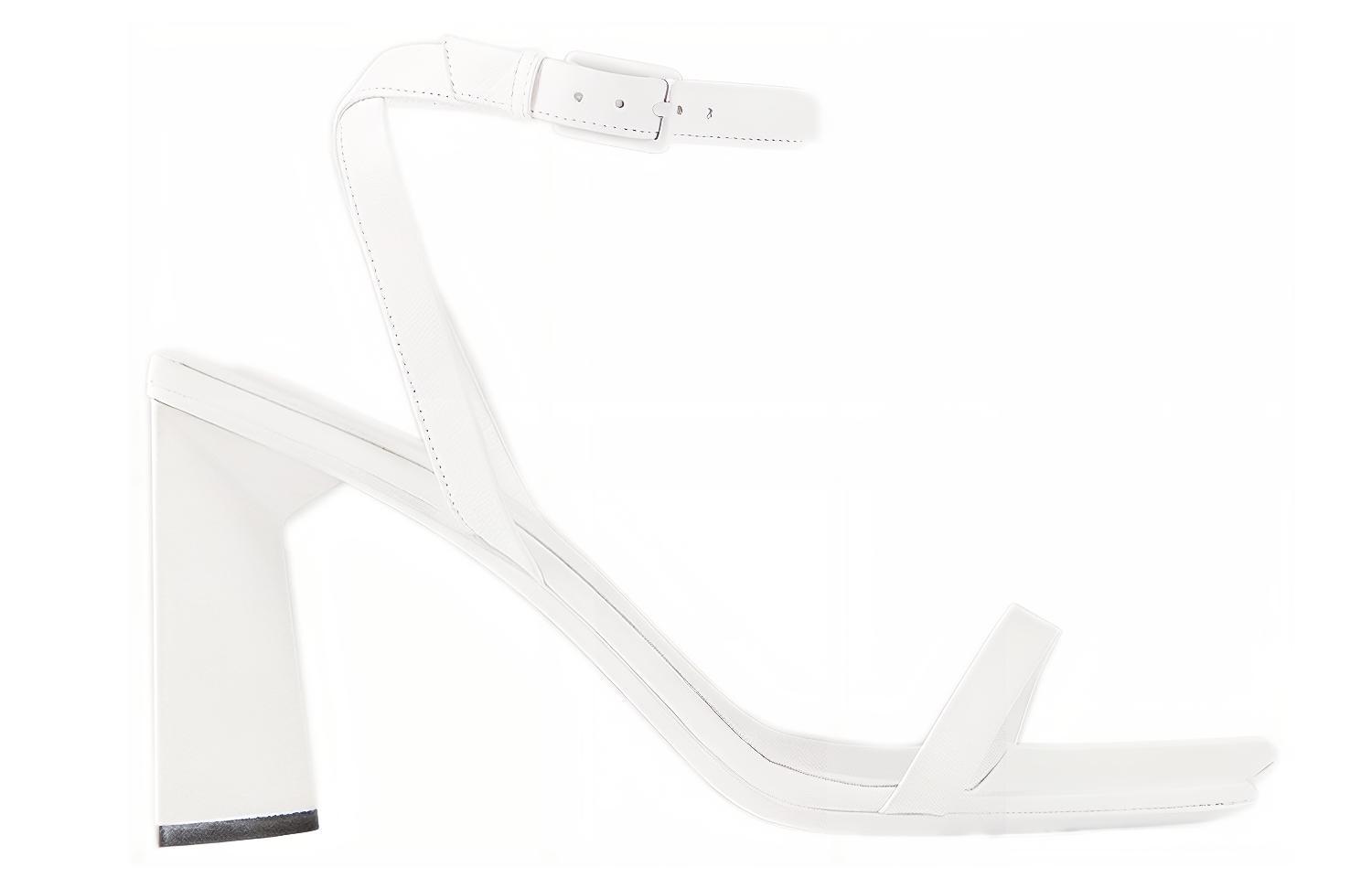 Order (W) Sandal Tumit Tinggi Balenciaga Moon 'Fesyen Putih' 615766WA7609011