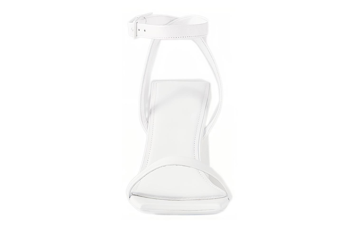 Lookbook (W) Sandal Tumit Tinggi Balenciaga Moon 'Fesyen Putih' 615766WA7609011