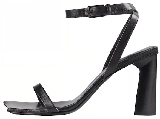 (Women) Balenciaga Moon Small Cowhide Straps High Heels Black Sandals 615766WA7601000 Buy (Women) Balenciaga Moon Small Cowhide Straps High Heels Black Sandals 615766WA7601000