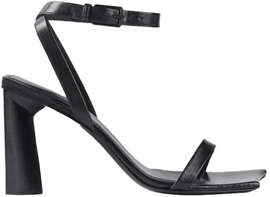 (Women) Balenciaga Moon Small Cowhide Straps High Heels Black Sandals 615766WA7601000 Order (Women) Balenciaga Moon Small Cowhide Straps High Heels Black Sandals 615766WA7601000