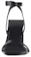 Lookbook (W) Balenciaga Moon Pequeñas Sandalias de Tacón Alto de Cuero Negro con Correas 615766WA7601000