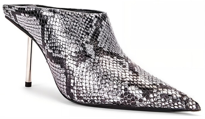 (Women) Balenciaga Mule 'Silver Black' 591124WA9L08100 Order (Women) Balenciaga Mule 'Silver Black' 591124WA9L08100