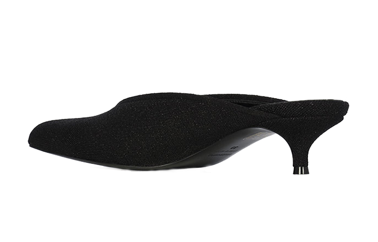 (Women) Balenciaga Mule Heel 'Simple Black' 636597W2DC21090