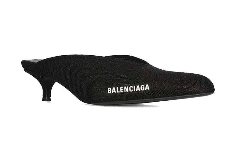 Order (Women) Balenciaga Mule Heel 'Simple Black' 636597W2DC21090