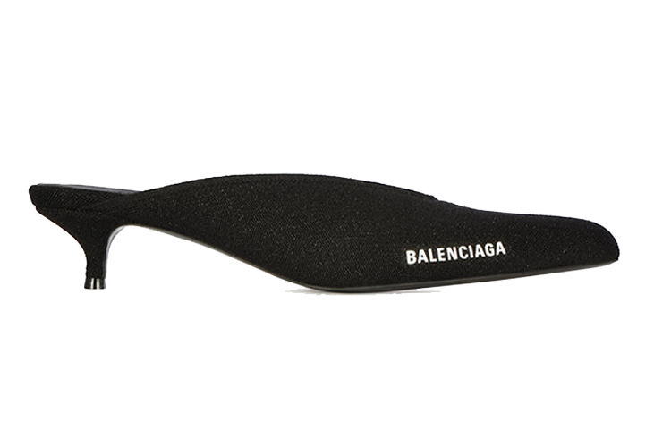 Lookbook (Women) Balenciaga Mule Heel 'Simple Black' 636597W2DC21090
