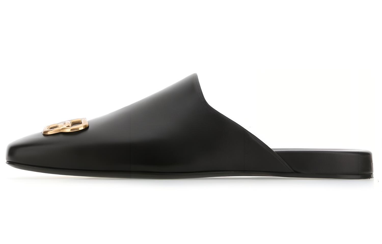 (Women) Balenciaga Mules 'Black Gold' 590659WA72H1088