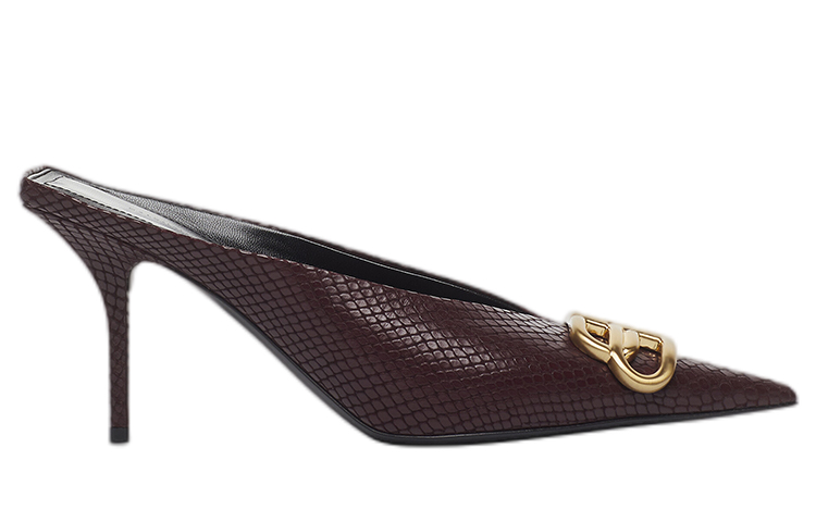 Order (W) Balenciaga Mules ''Pelle Borgogna'' 659994WBCX16189
