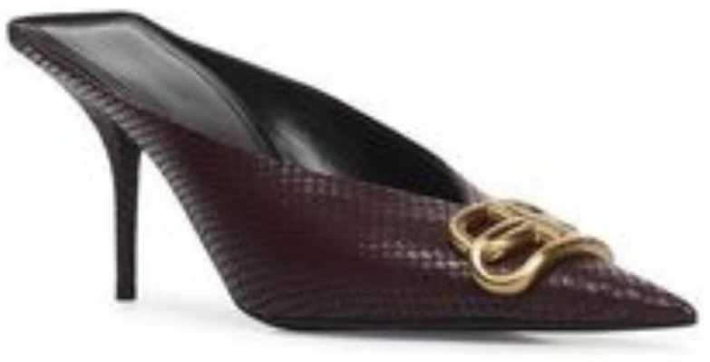 (W) Balenciaga Mules ''Pelle Borgogna'' 659994WBCX16189 Lookbook (W) Balenciaga Mules ''Pelle Borgogna'' 659994WBCX16189