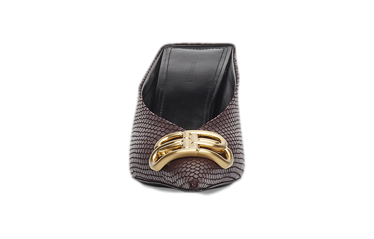 Shop (W) Balenciaga Mules ''Pelle Borgogna'' 659994WBCX16189