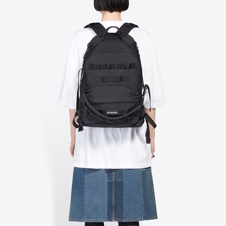 Shop (W) 巴黎世家多语言印花标志白色T恤 - 标准版型 641532TJVI39040