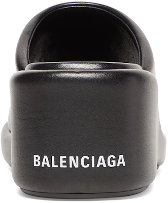 (W) Balenciaga Nappa Rise Wedge 'Hitam' 694082WBDA11090 Shop (W) Balenciaga Nappa Rise Wedge 'Hitam' 694082WBDA11090