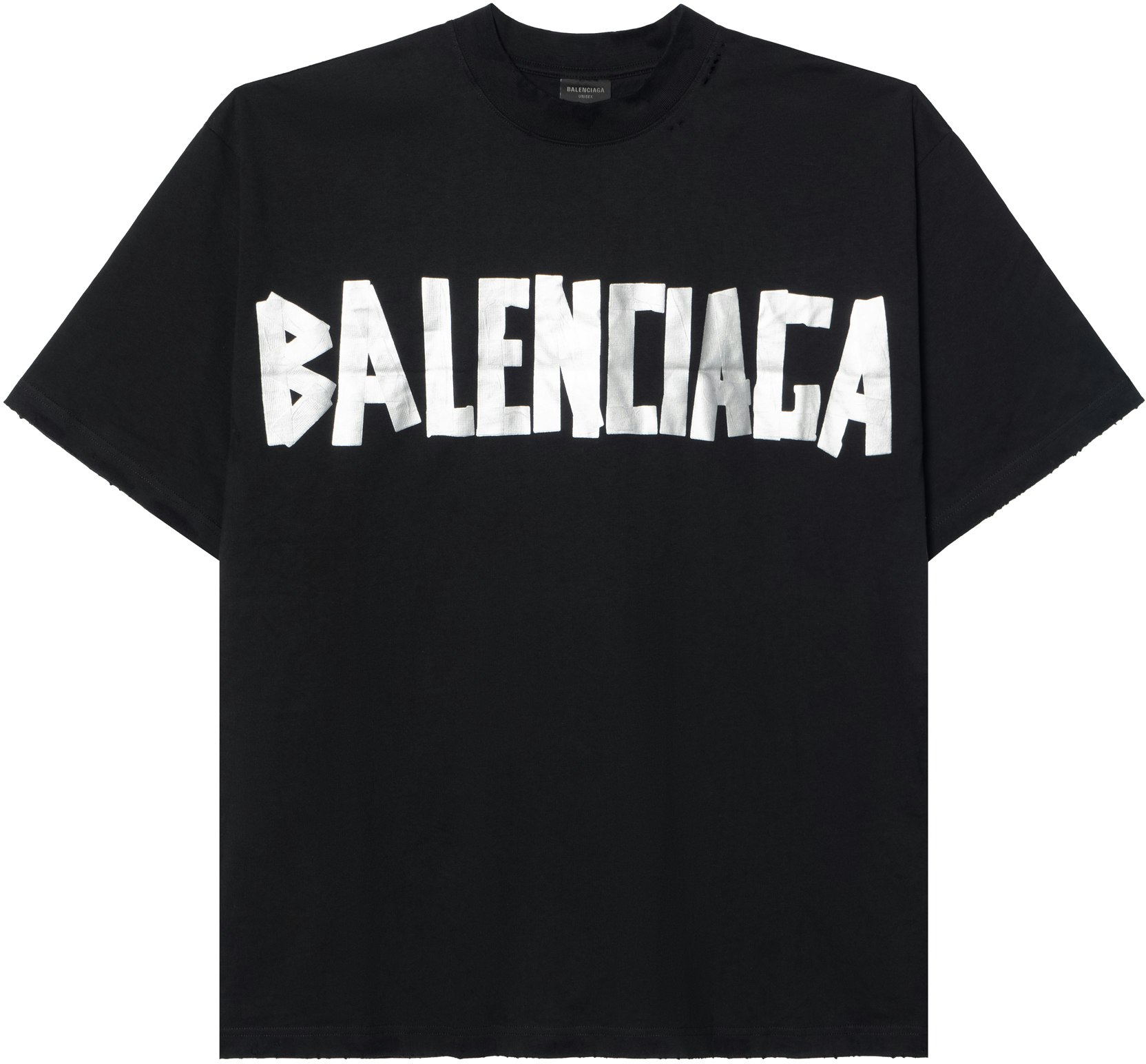women-balenciaga-new-tape-logo-print-distressed-t-shirt-black-739784-tqvq-81073