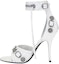 Buy (W) Balenciaga Cagole 110mm Sandal 'Kulit Anak Domba Putih Arena' 743057WAD4E9081