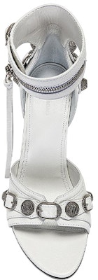 (Women) Balenciaga Cagole 110mm Sandals 'White Arena Lambskin' 743057WAD4E9081 Purchase (Women) Balenciaga Cagole 110mm Sandals 'White Arena Lambskin' 743057WAD4E9081