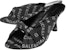 (Women) Balenciaga Open Toe High Heel 'Butterfly Knot Black' 623334W2BX01090