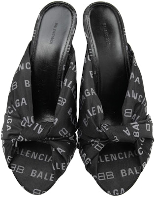 (Women) Balenciaga Open Toe High Heel 'Butterfly Knot Black' 623334W2BX01090 Lookbook (Women) Balenciaga Open Toe High Heel 'Butterfly Knot Black' 623334W2BX01090