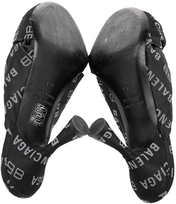 (Women) Balenciaga Open Toe High Heel 'Butterfly Knot Black' 623334W2BX01090 Purchase (Women) Balenciaga Open Toe High Heel 'Butterfly Knot Black' 623334W2BX01090