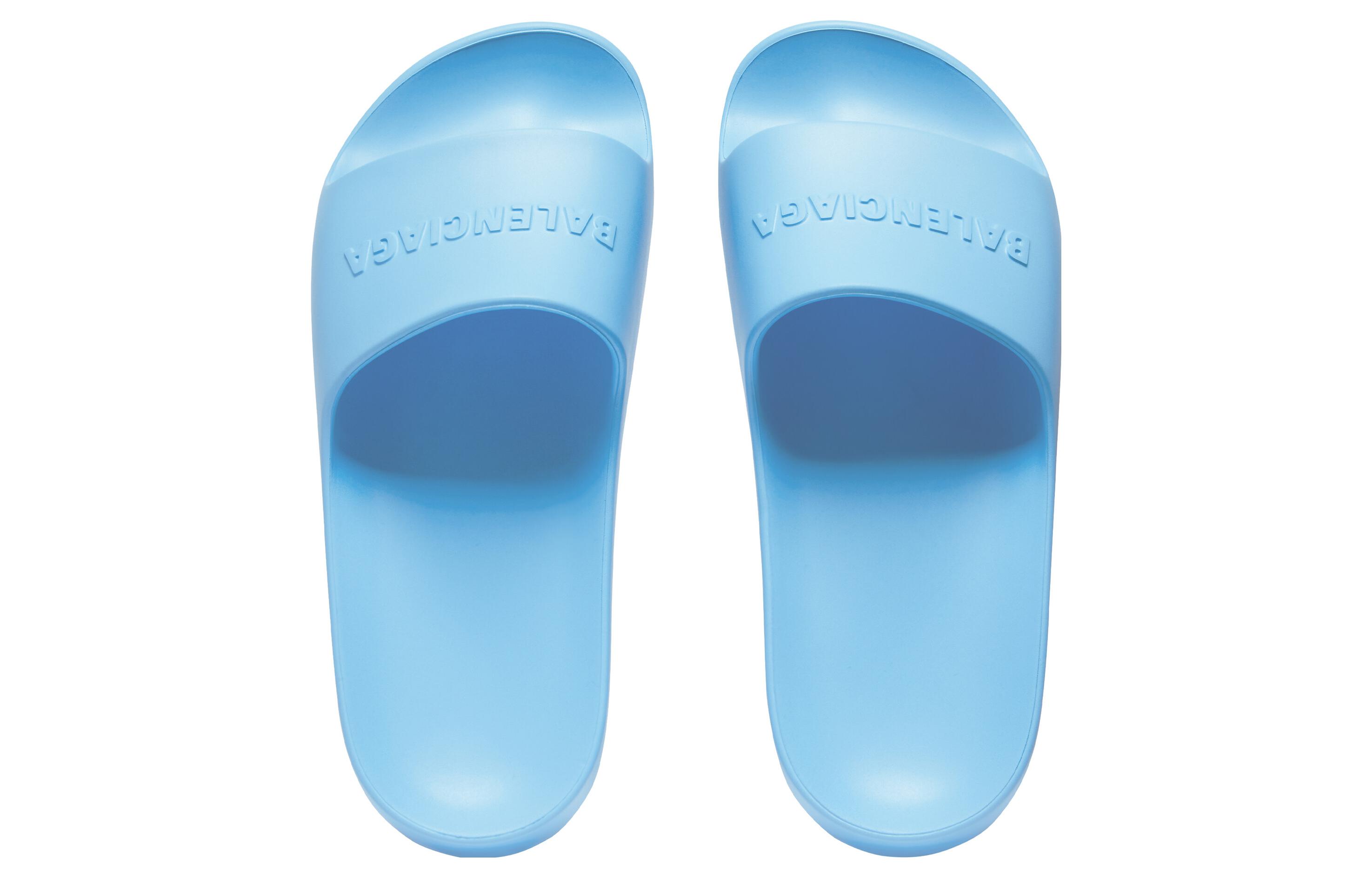 Shop (W) Balenciaga Sandalia Abierta Punta 'Azul' 654315W1S894040