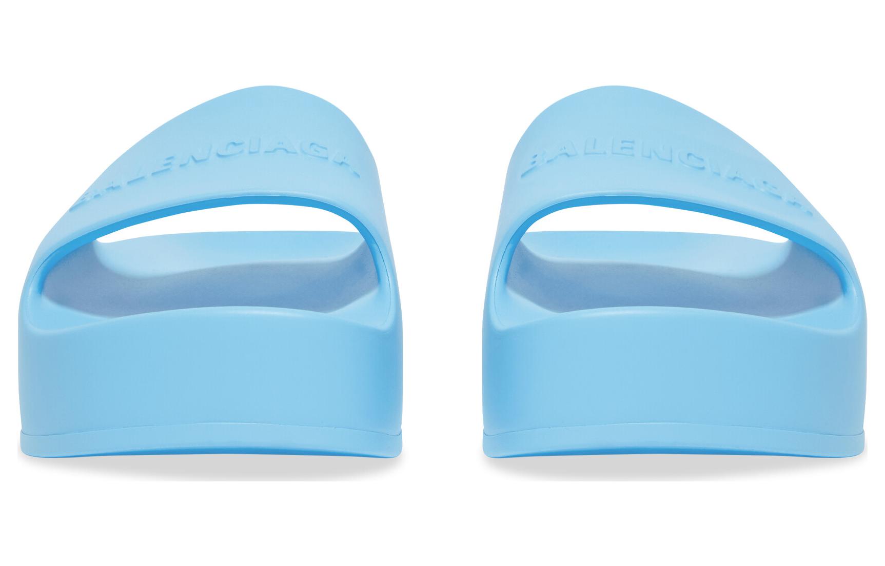 Purchase (W) Balenciaga Sandalia Abierta Punta 'Azul' 654315W1S894040