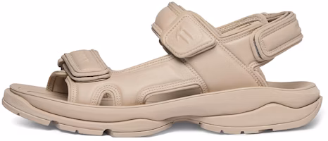 (Women) Balenciaga Open Toe Velcro Beach Sandal 'Beige' 738612W2CDA2000 (Women) Balenciaga Open Toe Velcro Beach Sandal 'Beige' 738612W2CDA2000