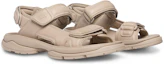 Lookbook (W) Balenciaga Offene Zehen Klettverschluss-Strandsandale ''Beige'' 738612W2CDA2000