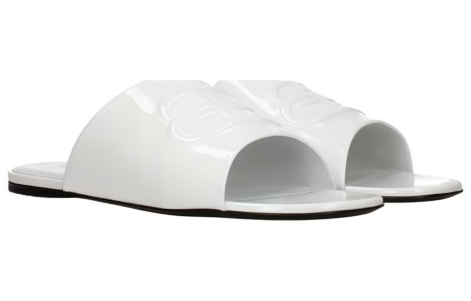 (W) Balenciaga Oval BB Sandal 'White' 圖 2