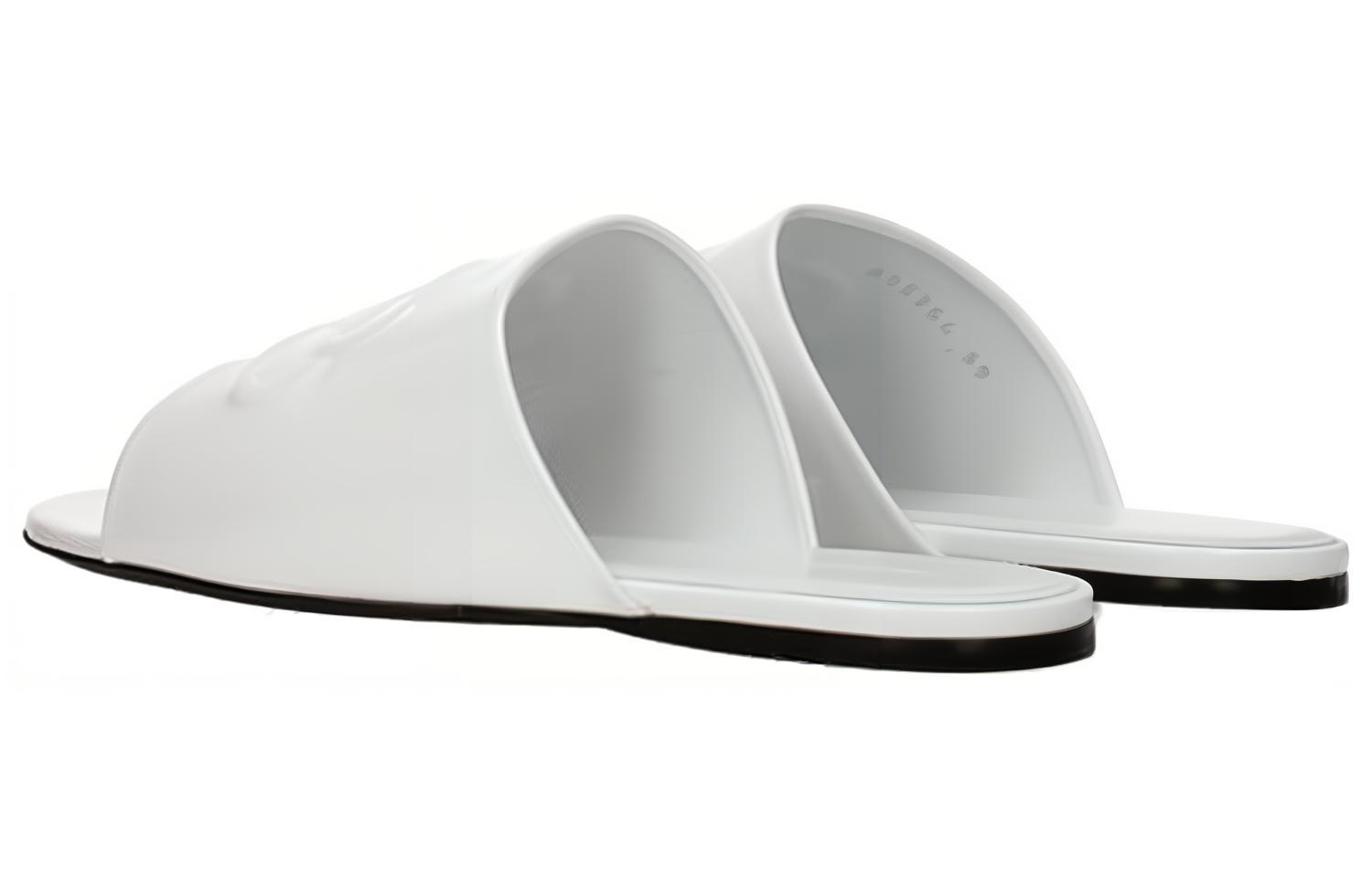 (W) Balenciaga Oval BB Sandal 'White' 圖 3